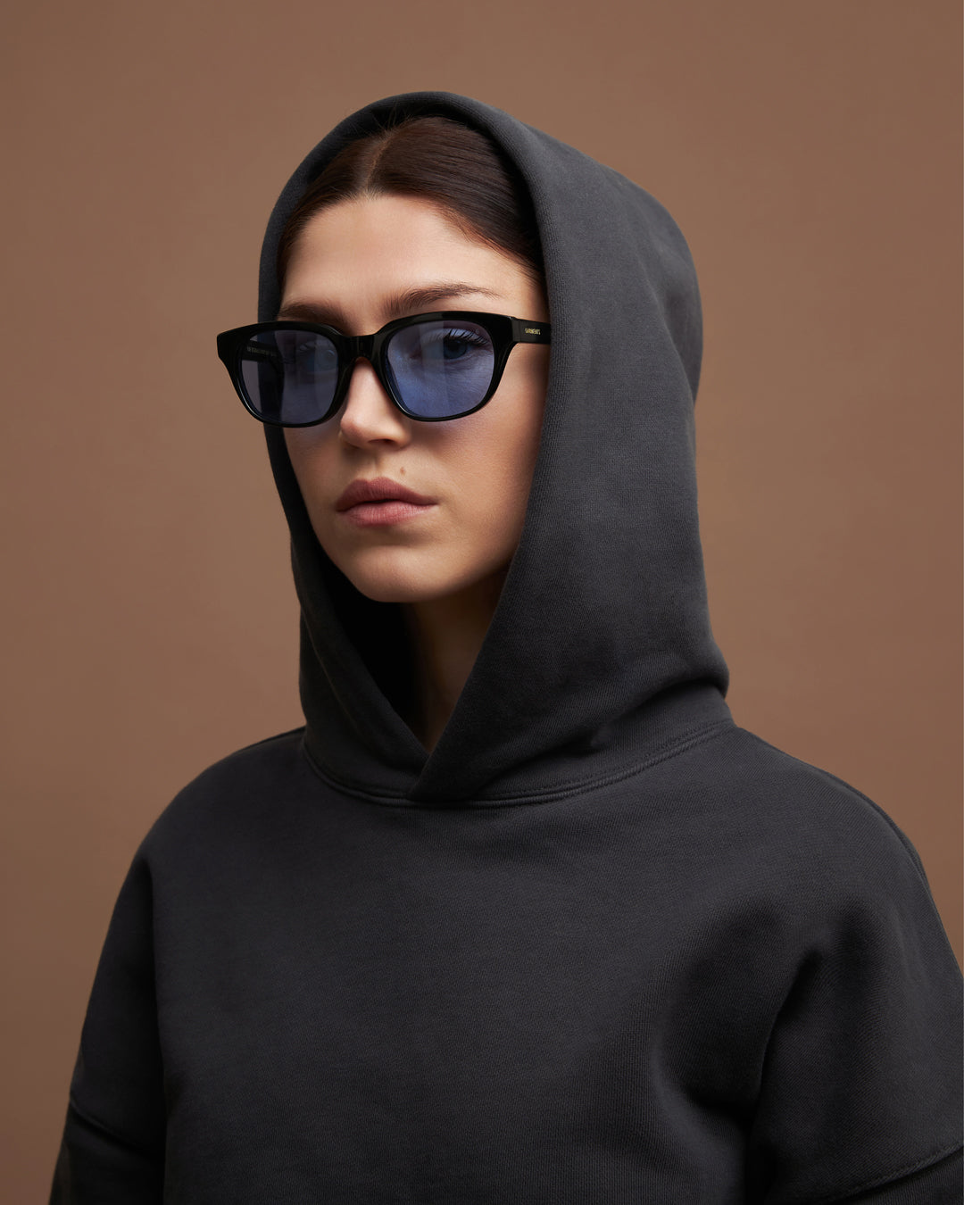 VISION SUNGLASSES - BLACK / ARCTIC BLUE