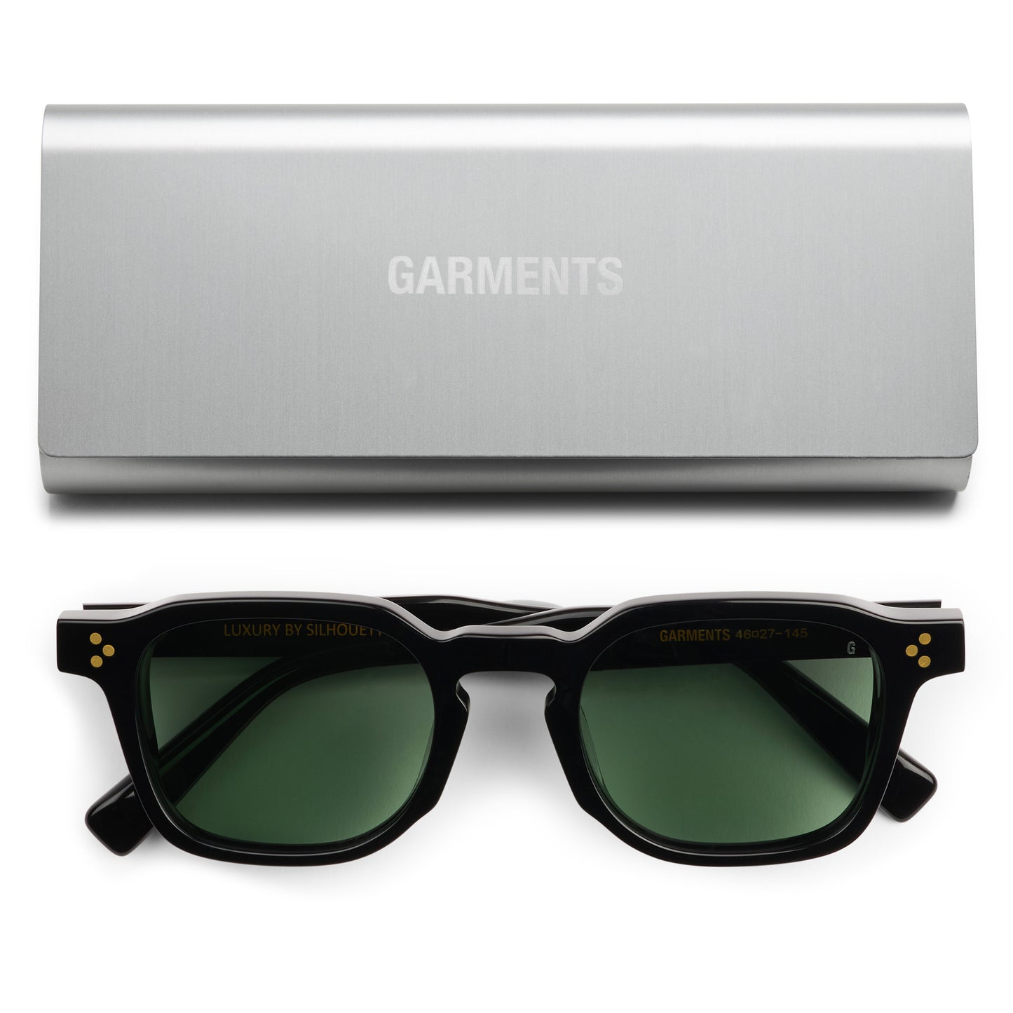 LEROY SUNGLASSES - BLACK / DARK JADE GREEN