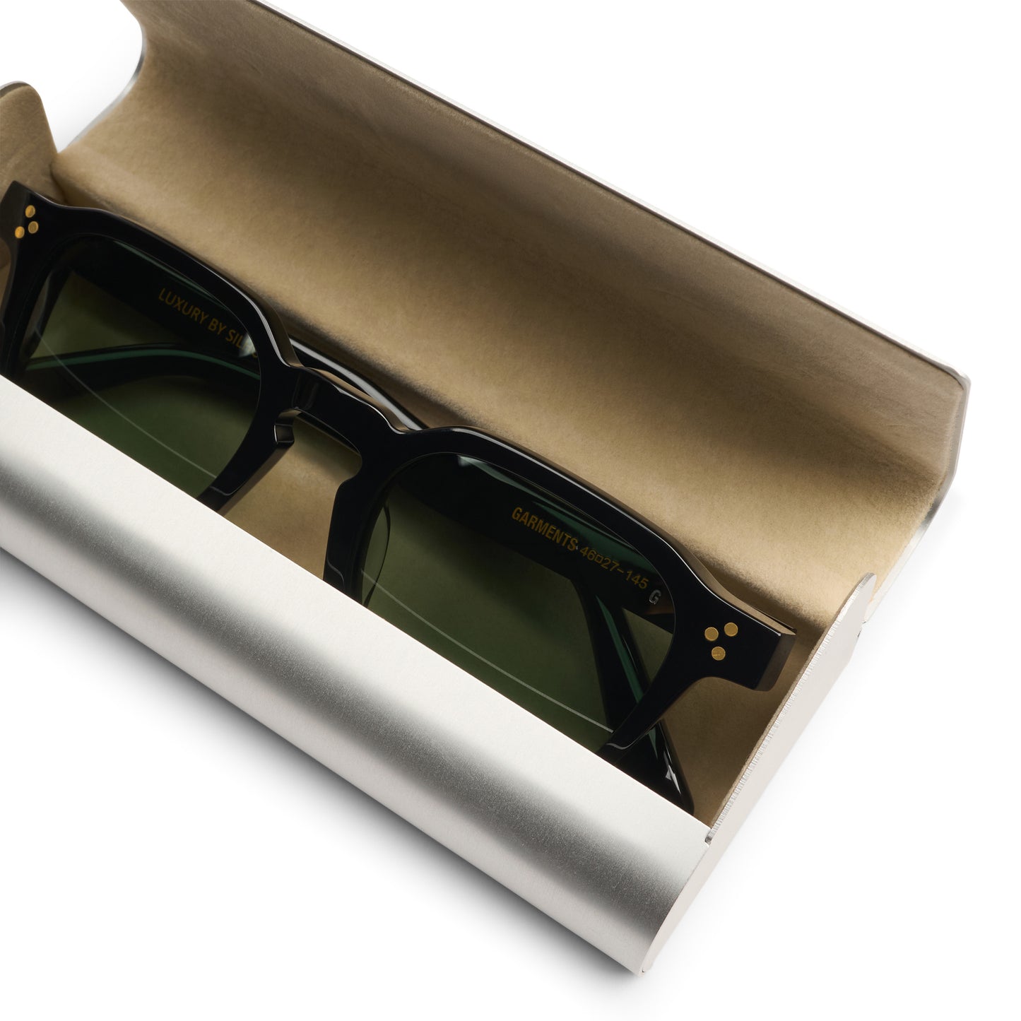 LEROY SUNGLASSES - BLACK / DARK JADE GREEN