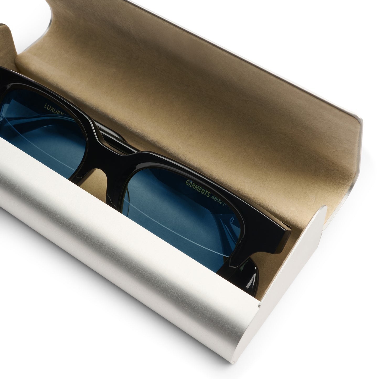 LUNA SUNGLASSES - BLACK / ARCTIC BLUE