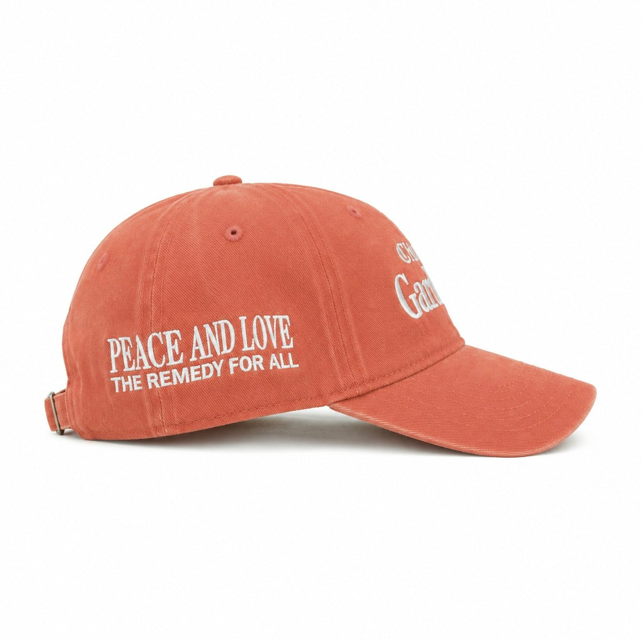 CHÂTEAU CAP - WASHED BRICK ORANGE