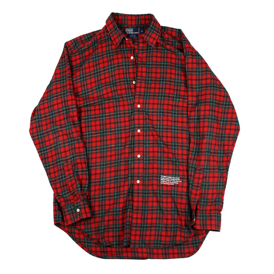 V FOREVER FLANNEL - RED / GREEN (XL)