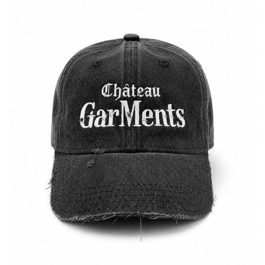 CHÂTEAU CAP - WASHED BLACK