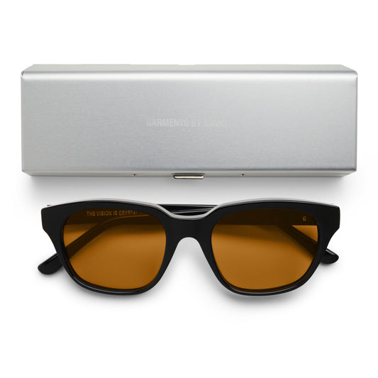 VISION SUNGLASSES - BLACK / ESPRESSO BROWN