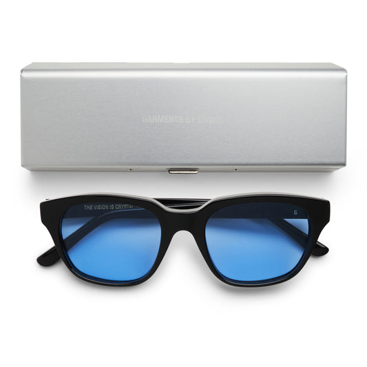 VISION SUNGLASSES - BLACK / ARCTIC BLUE