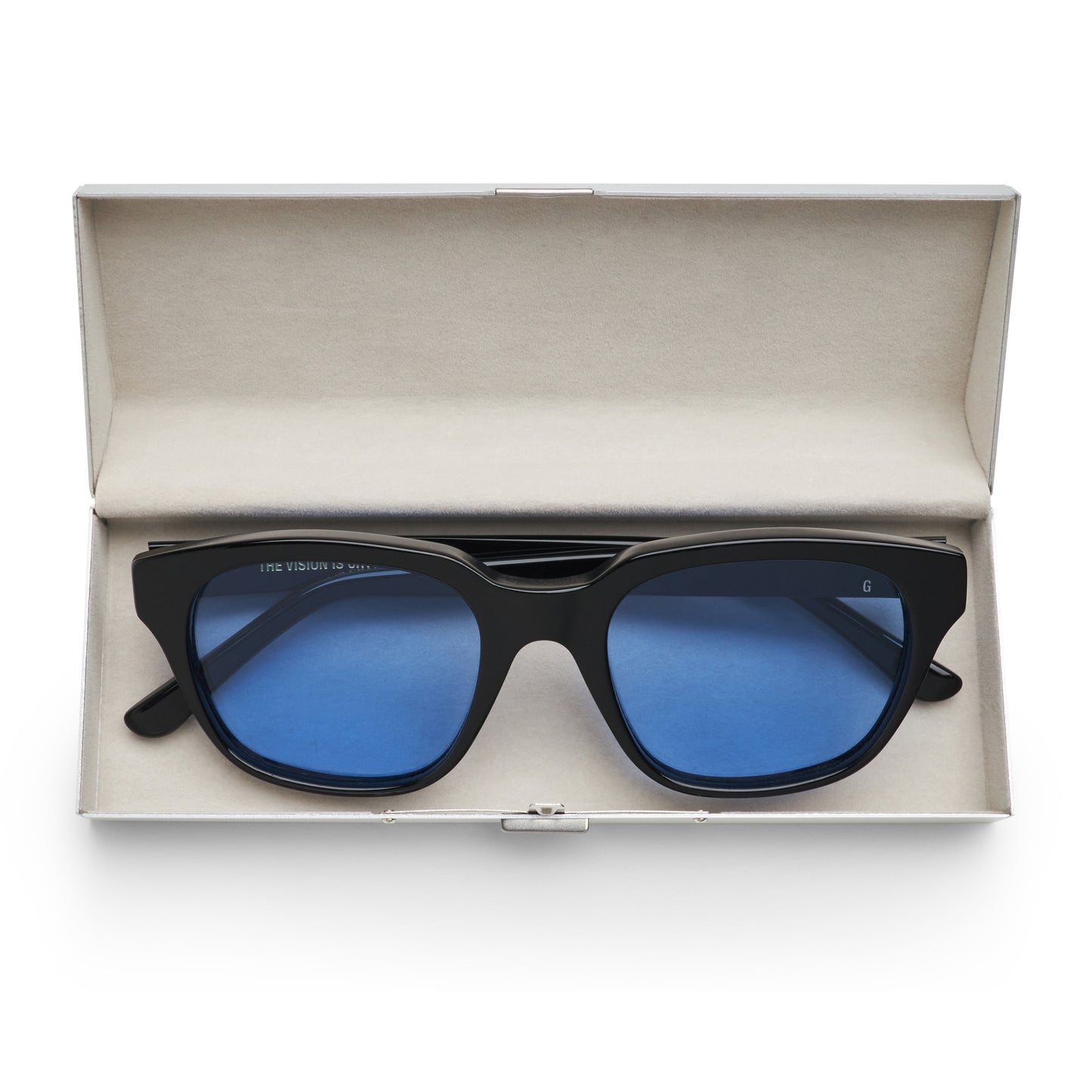 VISION SUNGLASSES - BLACK / ARCTIC BLUE