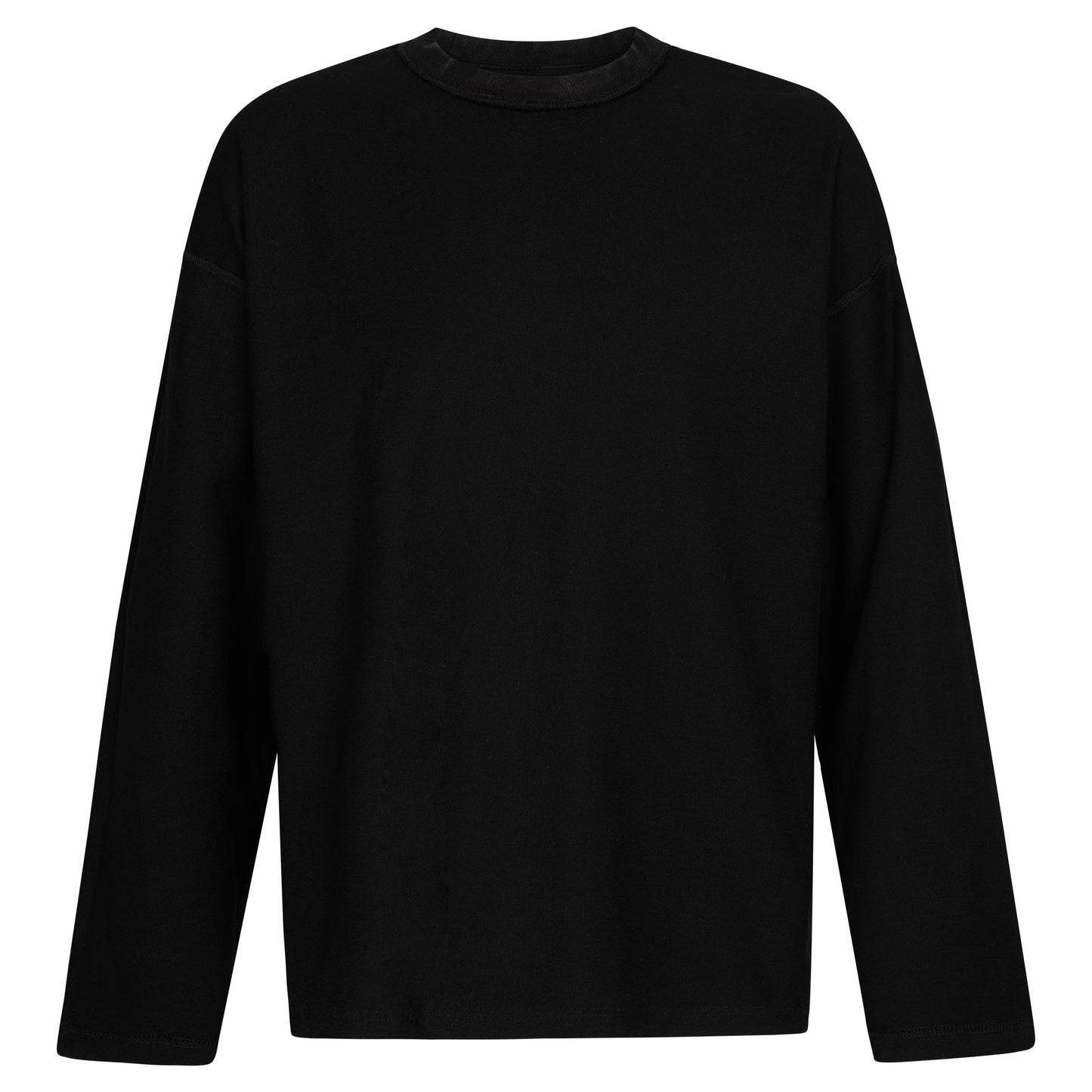 REVERSIBLE INSIDE OUT LONGSLEEVE - WASHED BLACK