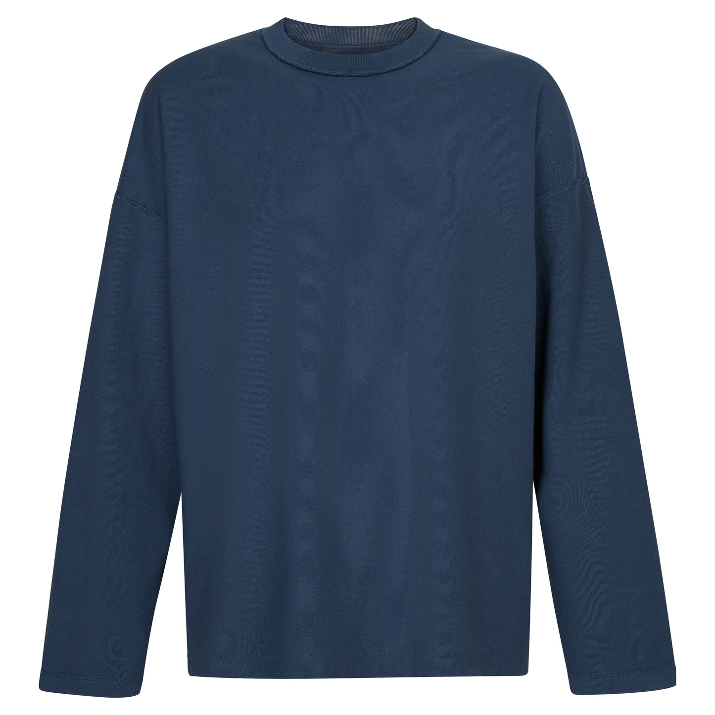 REVERSIBLE INSIDE OUT LONGSLEEVE - HOLY WATER BLUE