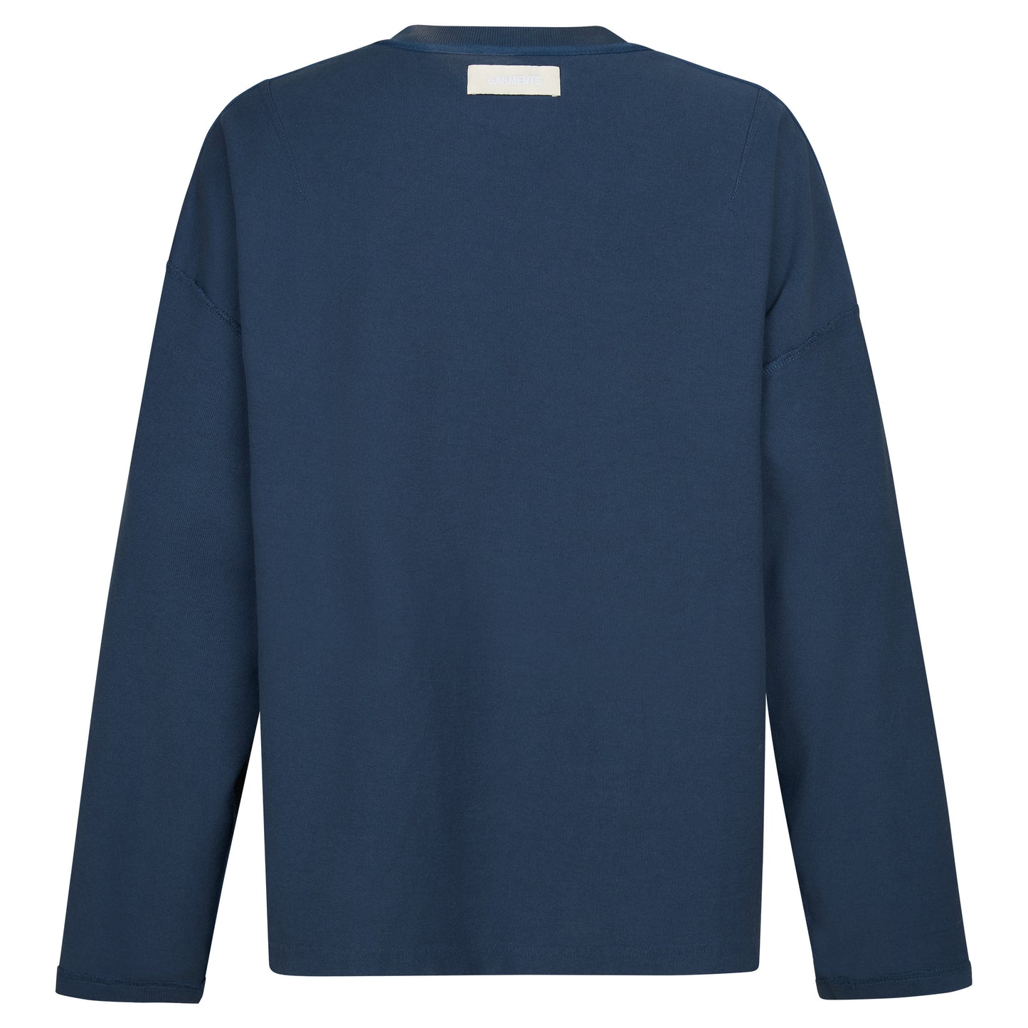 REVERSIBLE INSIDE OUT LONGSLEEVE - HOLY WATER BLUE