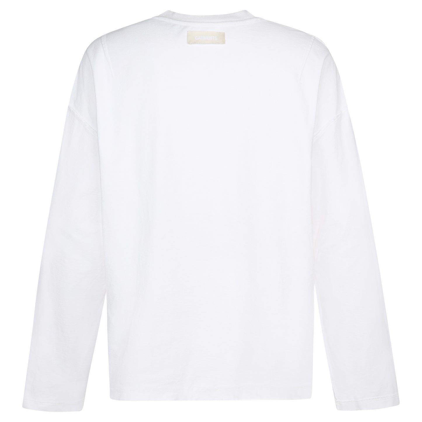 REVERSIBLE INSIDE OUT LONGSLEEVE - DOVE WHITE