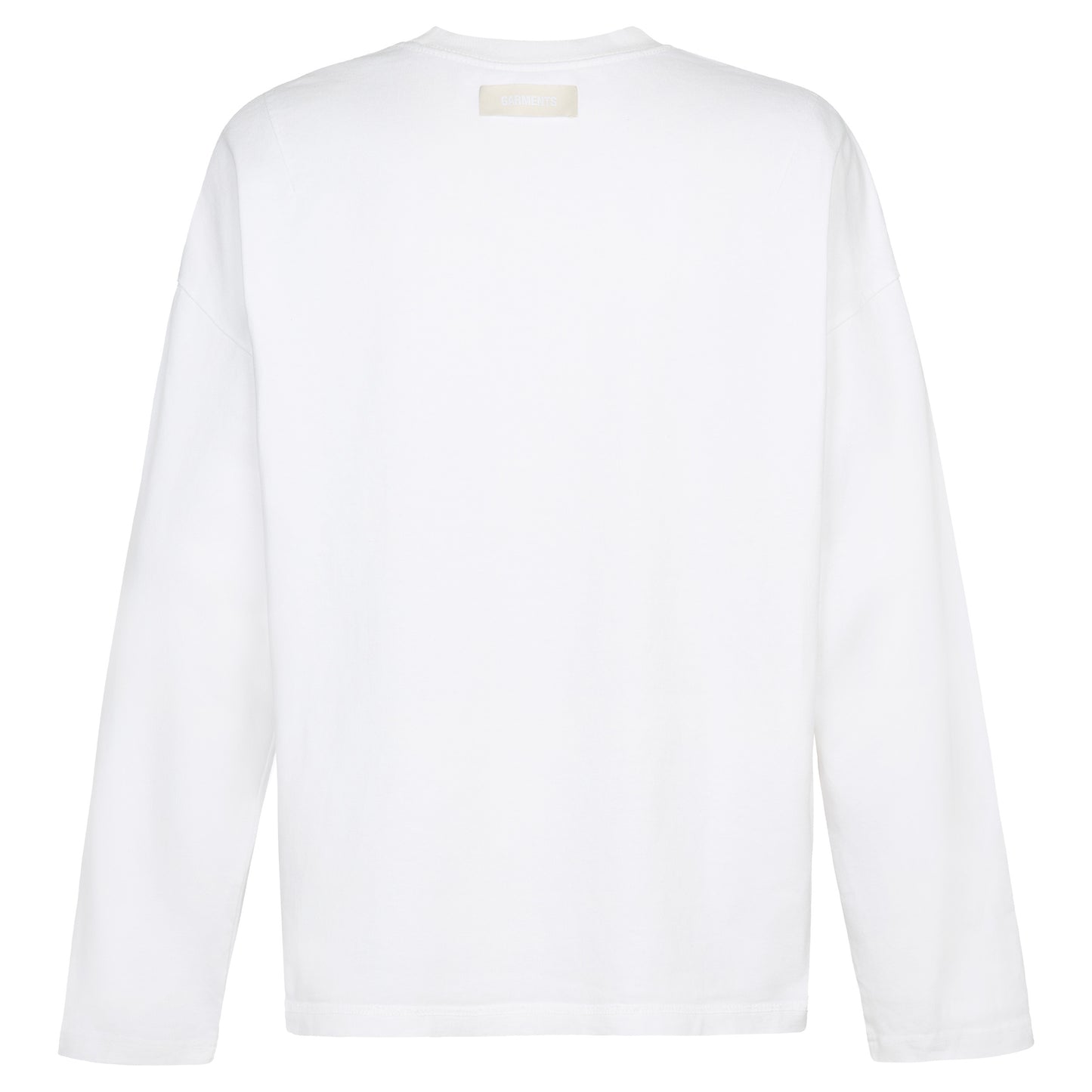 REVERSIBLE INSIDE OUT LONGSLEEVE - DOVE WHITE