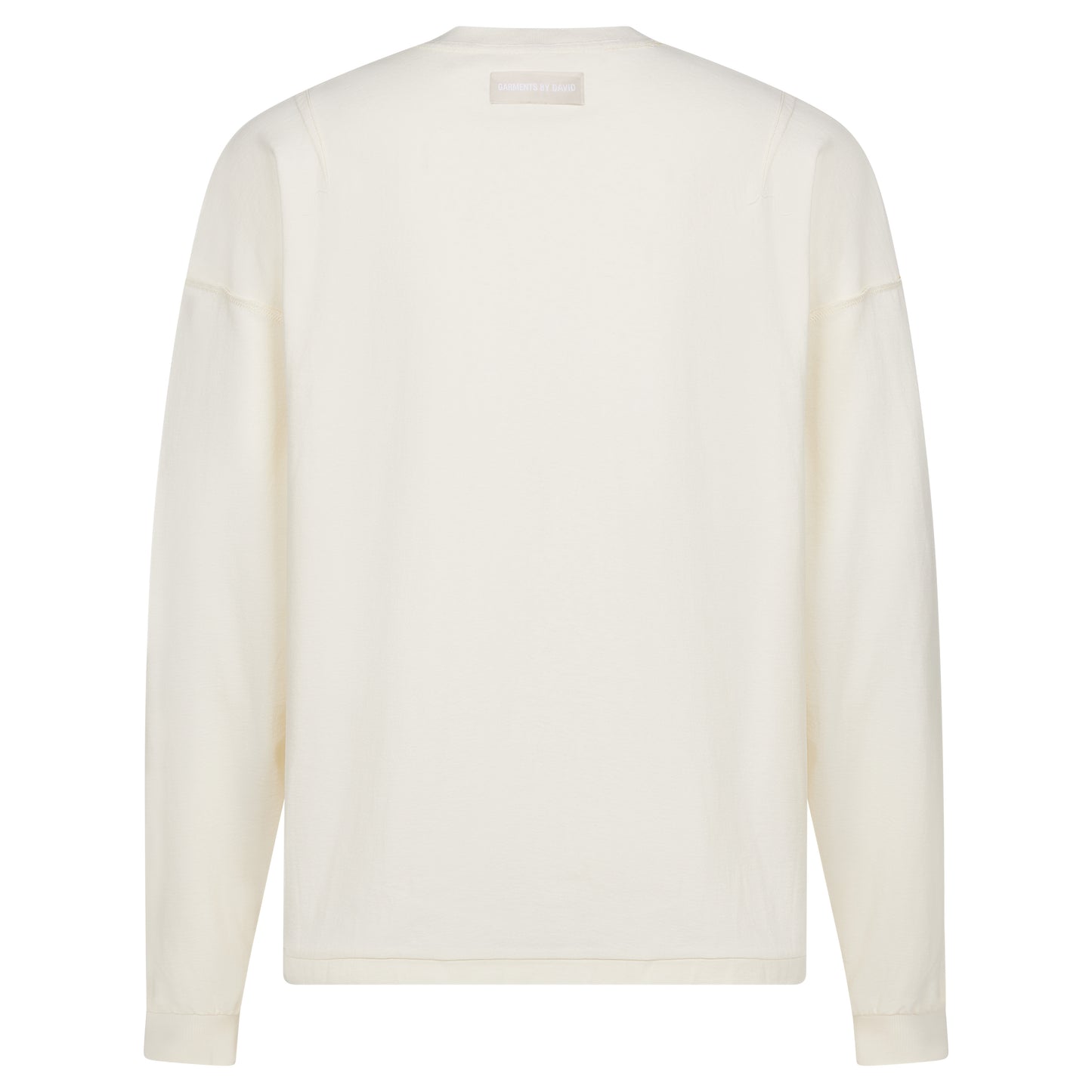 REVERSIBLE INSIDE OUT LONGSLEEVE - IVORY WHITE