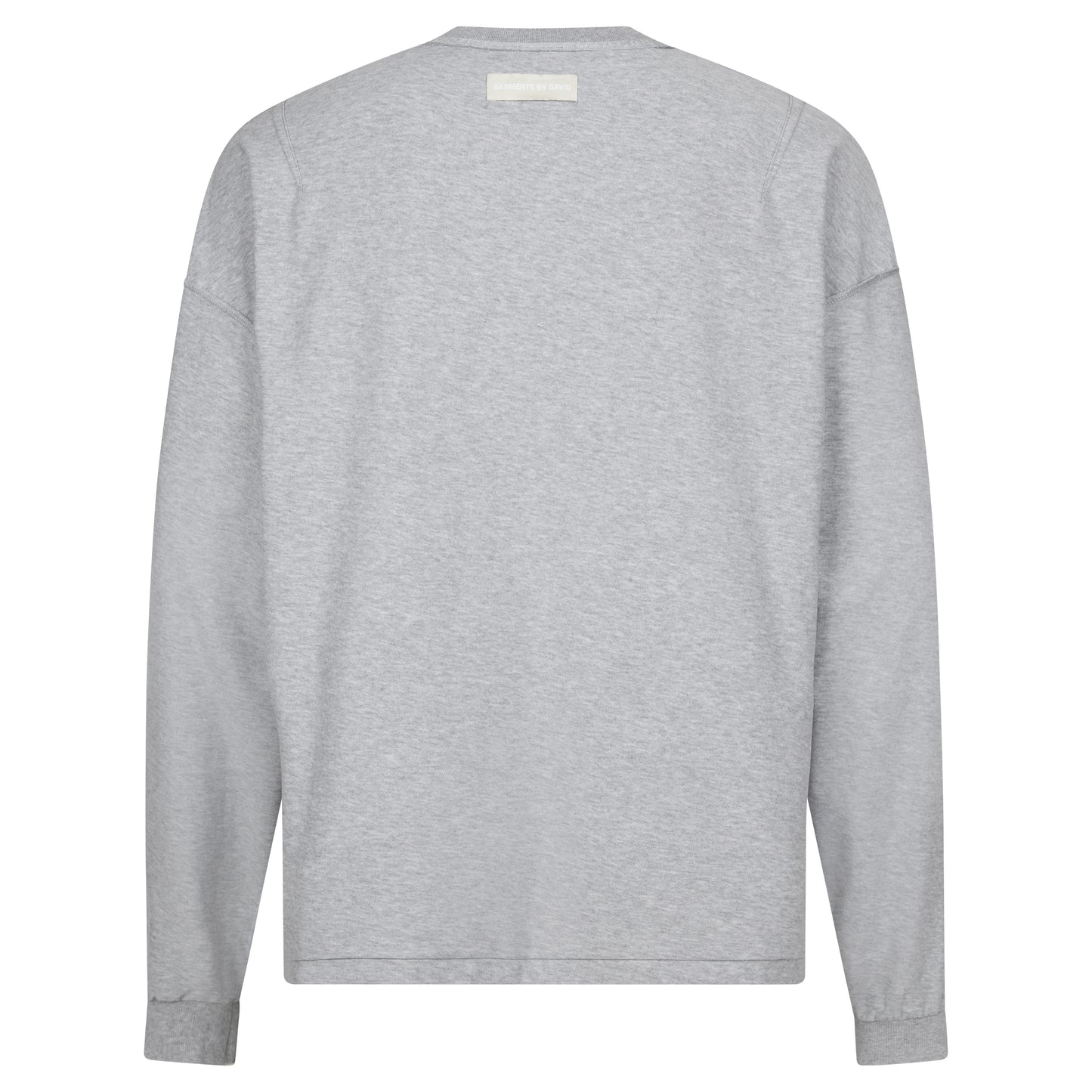 REVERSIBLE INSIDE OUT LONGSLEEVE - HEATHER GREY