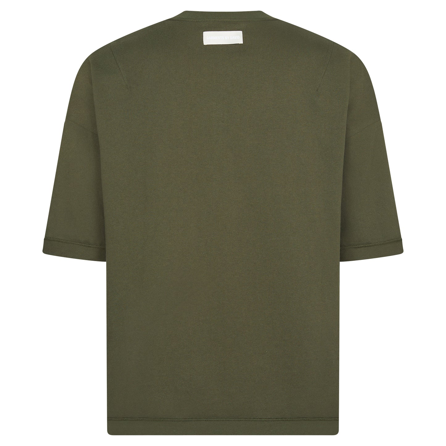 REVERSIBLE INSIDE OUT TEE - DARK SAGE GREEN