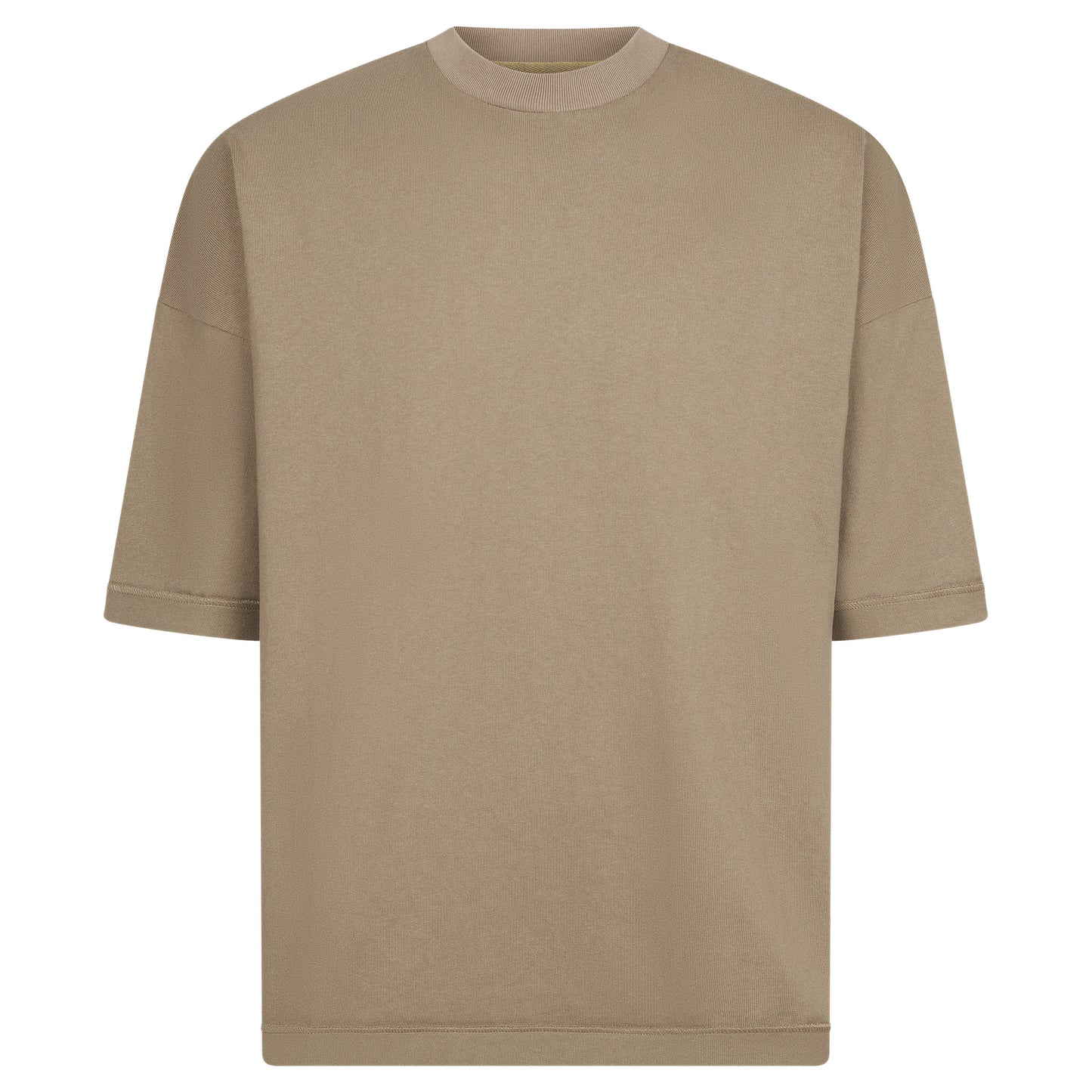 REVERSIBLE INSIDE OUT TEE - PERFECT TAUPE