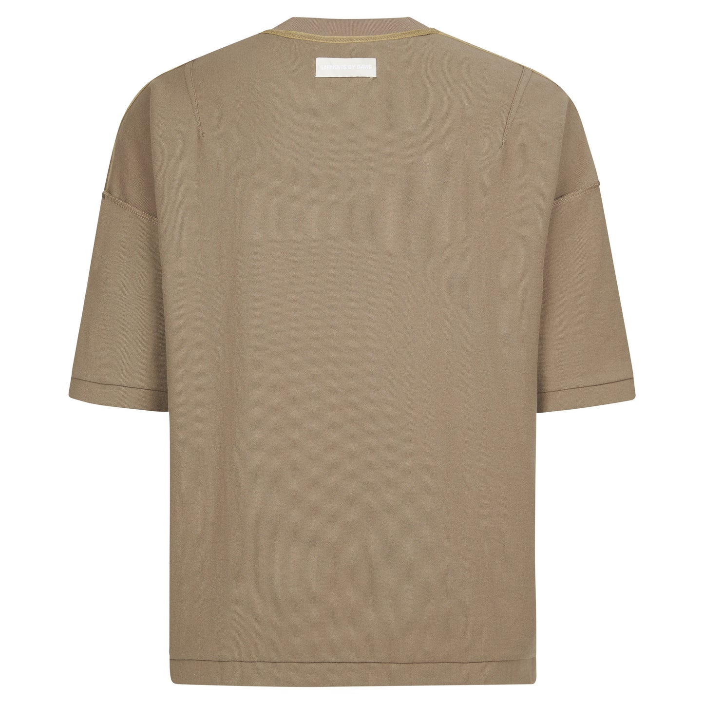 REVERSIBLE INSIDE OUT TEE - PERFECT TAUPE