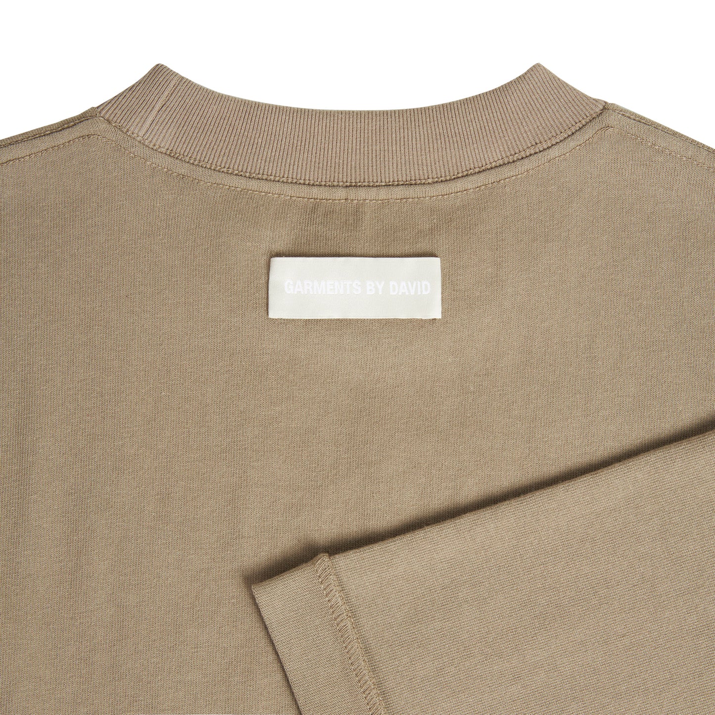REVERSIBLE INSIDE OUT TEE - PERFECT TAUPE