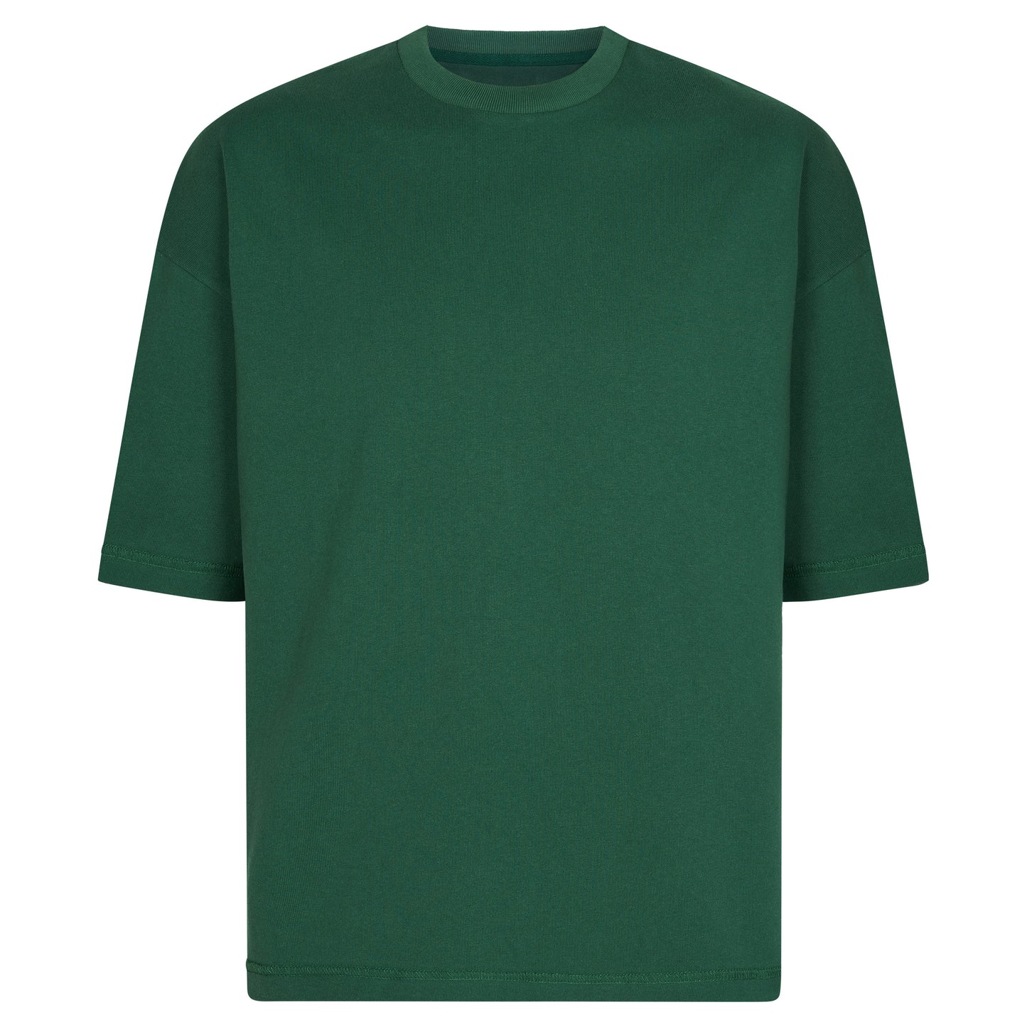 REVERSIBLE INSIDE OUT TEE - DARK JADE GREEN