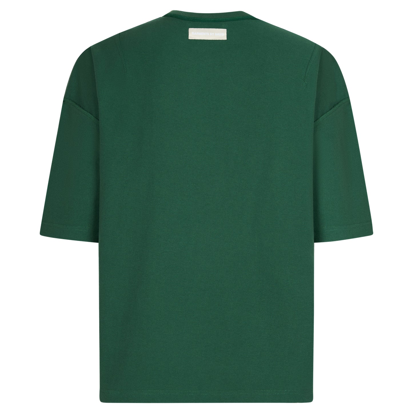 REVERSIBLE INSIDE OUT TEE - DARK JADE GREEN
