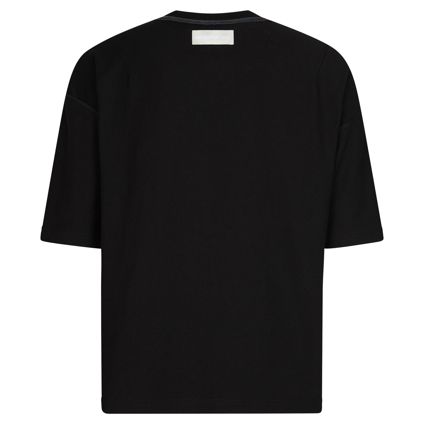 REVERSIBLE INSIDE OUT TEE - DESIGNER BLACK