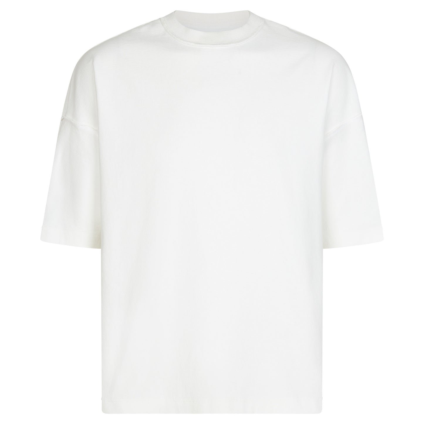 REVERSIBLE INSIDE OUT TEE - DOVE WHITE