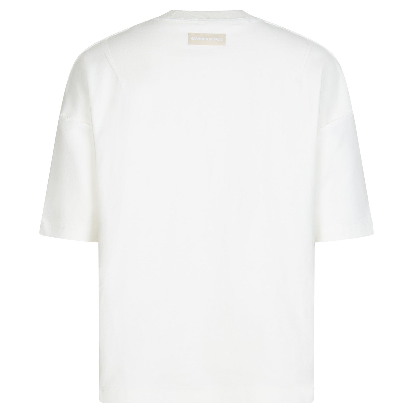 REVERSIBLE INSIDE OUT TEE - DOVE WHITE