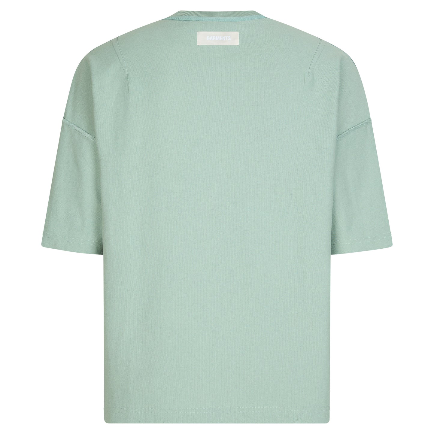 LOGO REVERSIBLE INSIDE OUT TEE - GLACIER BLUE