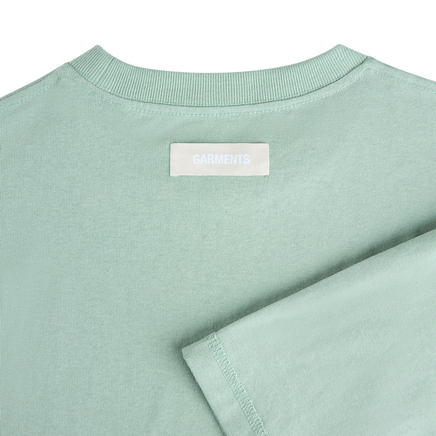 LOGO REVERSIBLE INSIDE OUT TEE - GLACIER BLUE