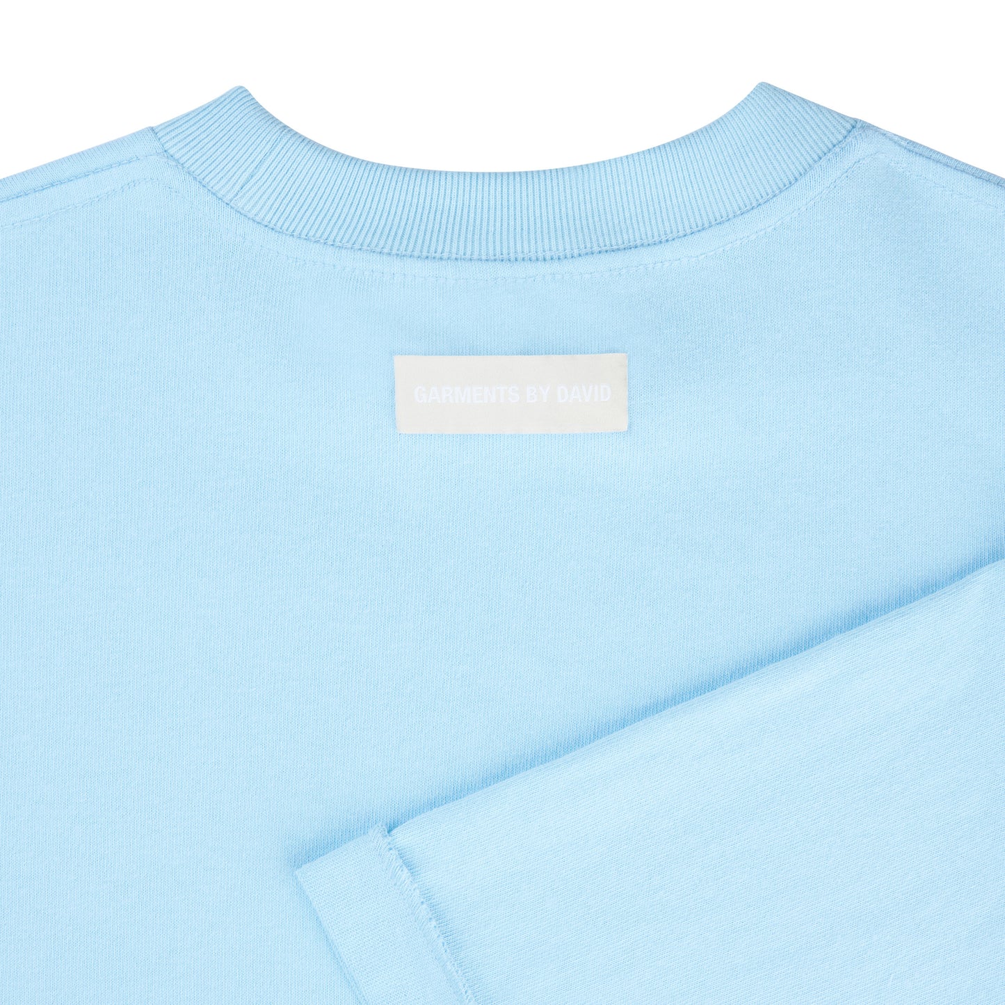 REVERSIBLE INSIDE OUT TEE - SOFT BLUE