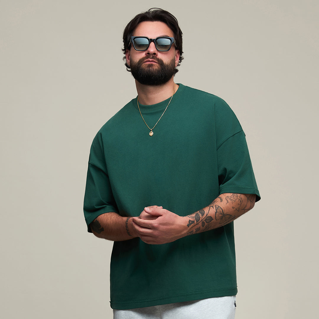 VISION SUNGLASSES V2 - BLACK / MONEY GREEN