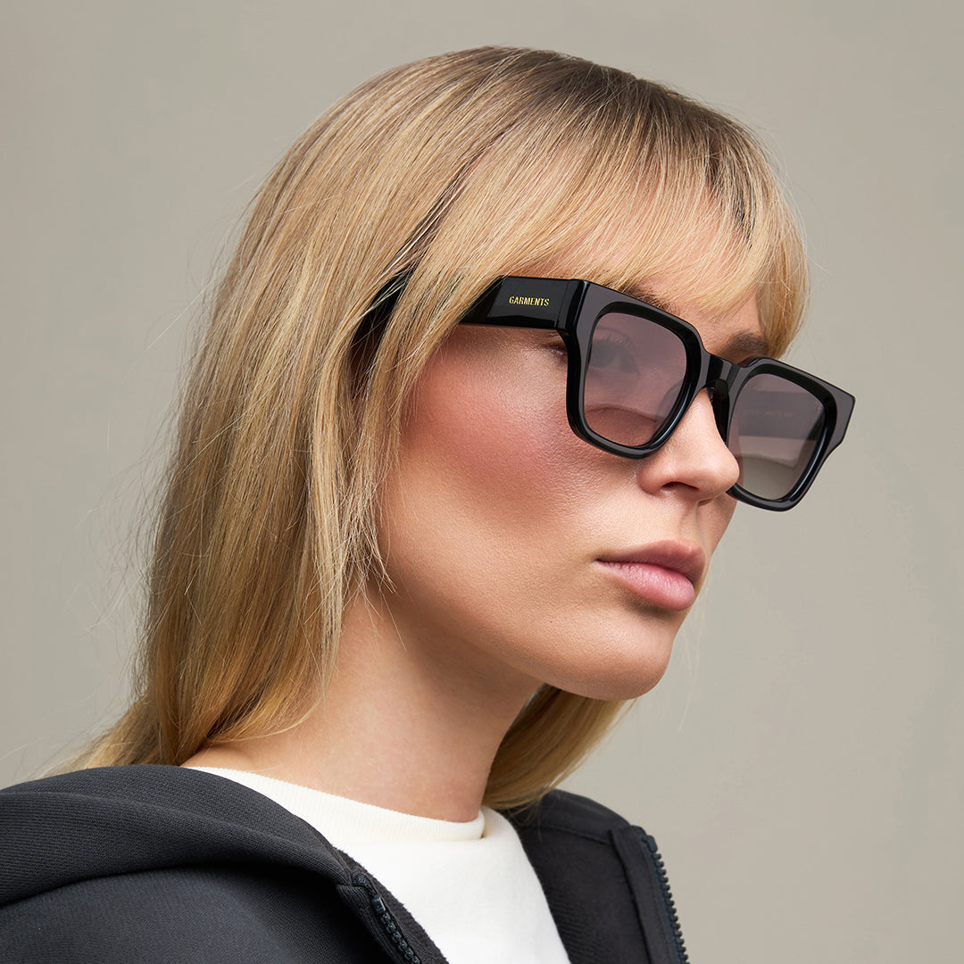 VISION SUNGLASSES V2 - BLACK / SOFT PINK