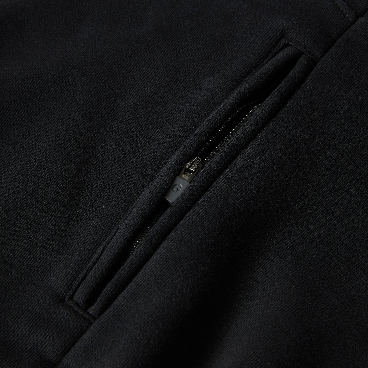 THE PERFECT ZIP HOODIE - VINTAGE BLACK
