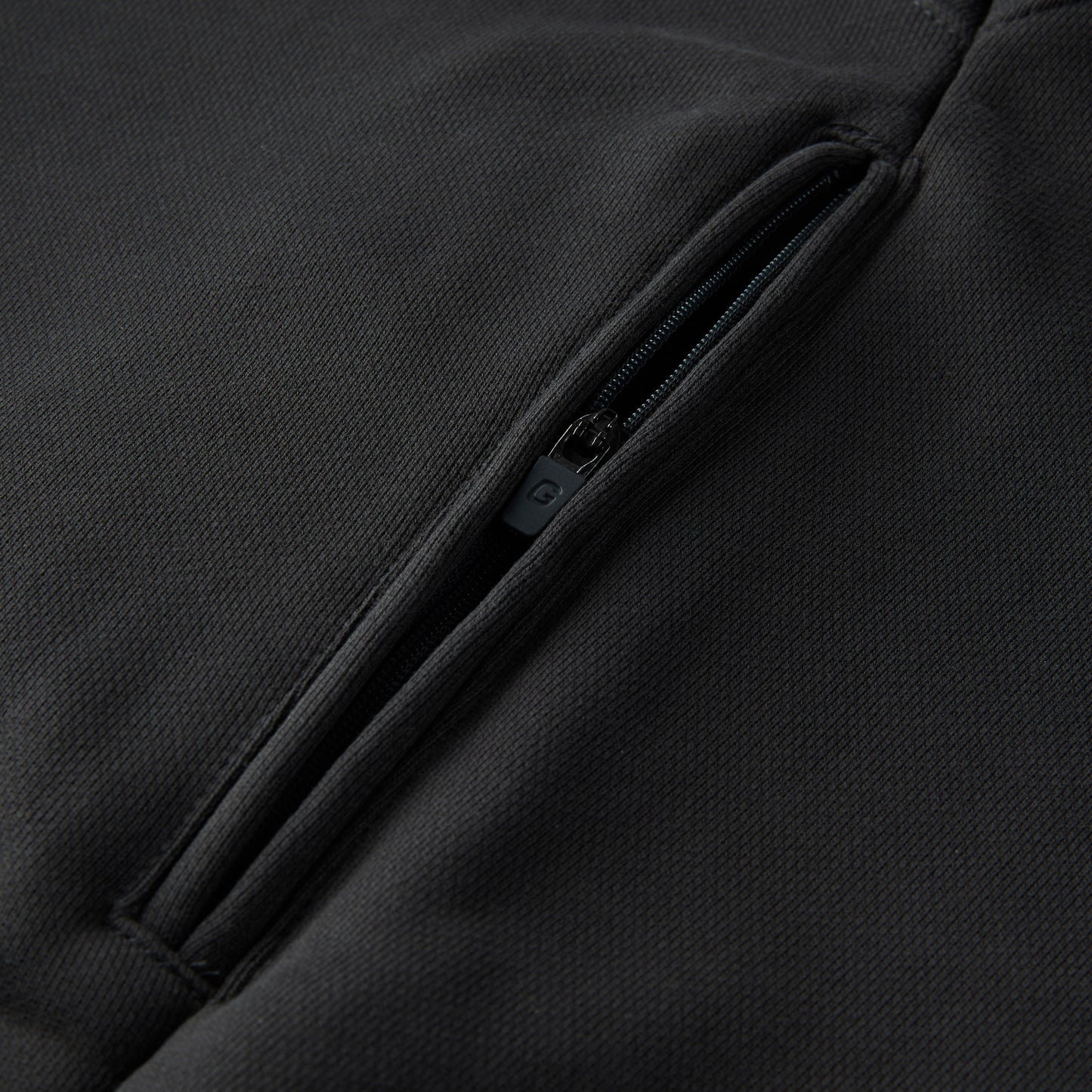 THE PERFECT ZIP HOODIE - SUNFADED ANTHRACITE