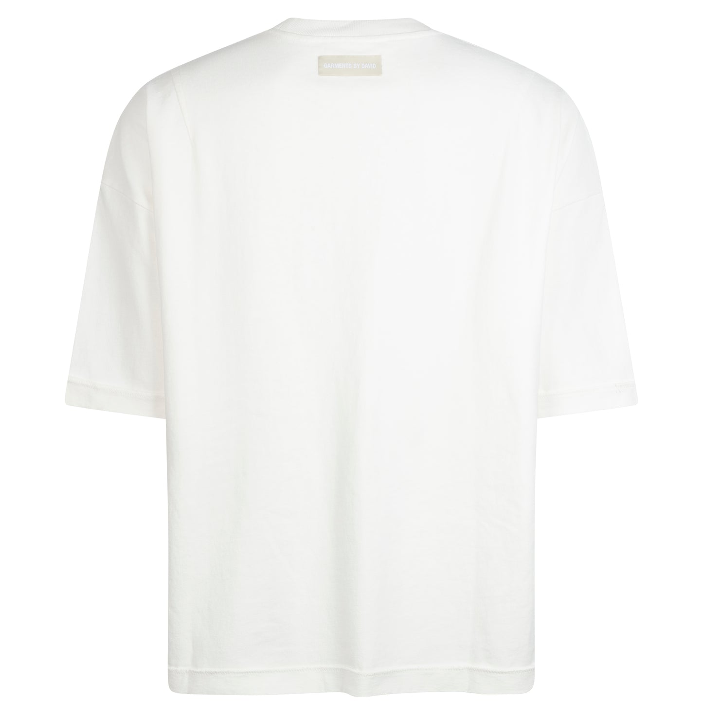 REVERSIBLE INSIDE OUT TEE - DOVE WHITE