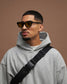 VISION SUNGLASSES - BLACK / ESPRESSO BROWN