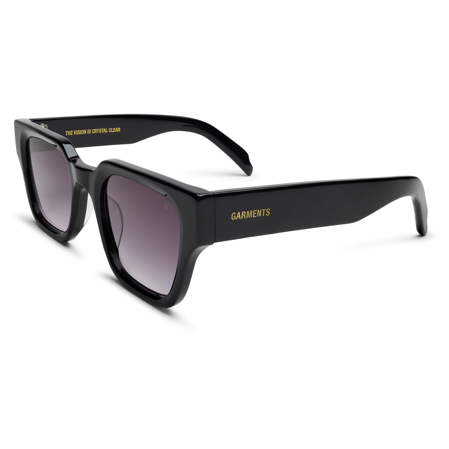 VISION SUNGLASSES V2 - BLACK / SHADOW GREY