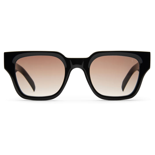 VISION SUNGLASSES V2 - BLACK / ESPRESSO BROWN