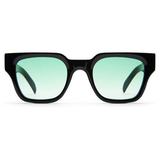 VISION SUNGLASSES V2 - BLACK / MONEY GREEN