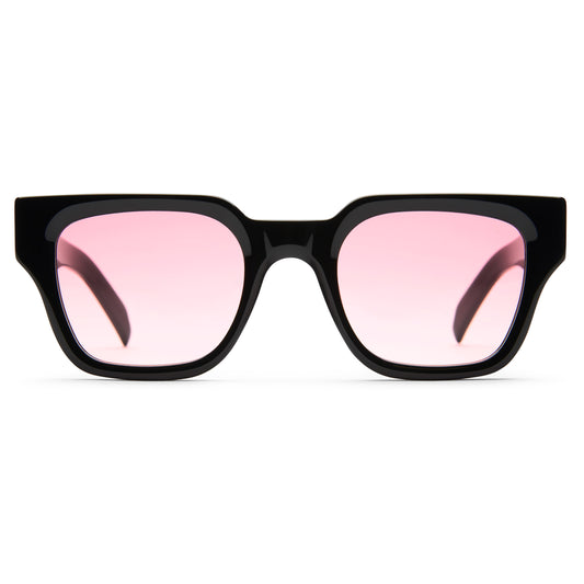 VISION SUNGLASSES V2 - BLACK / SOFT PINK