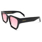 VISION SUNGLASSES V2 - BLACK / SOFT PINK