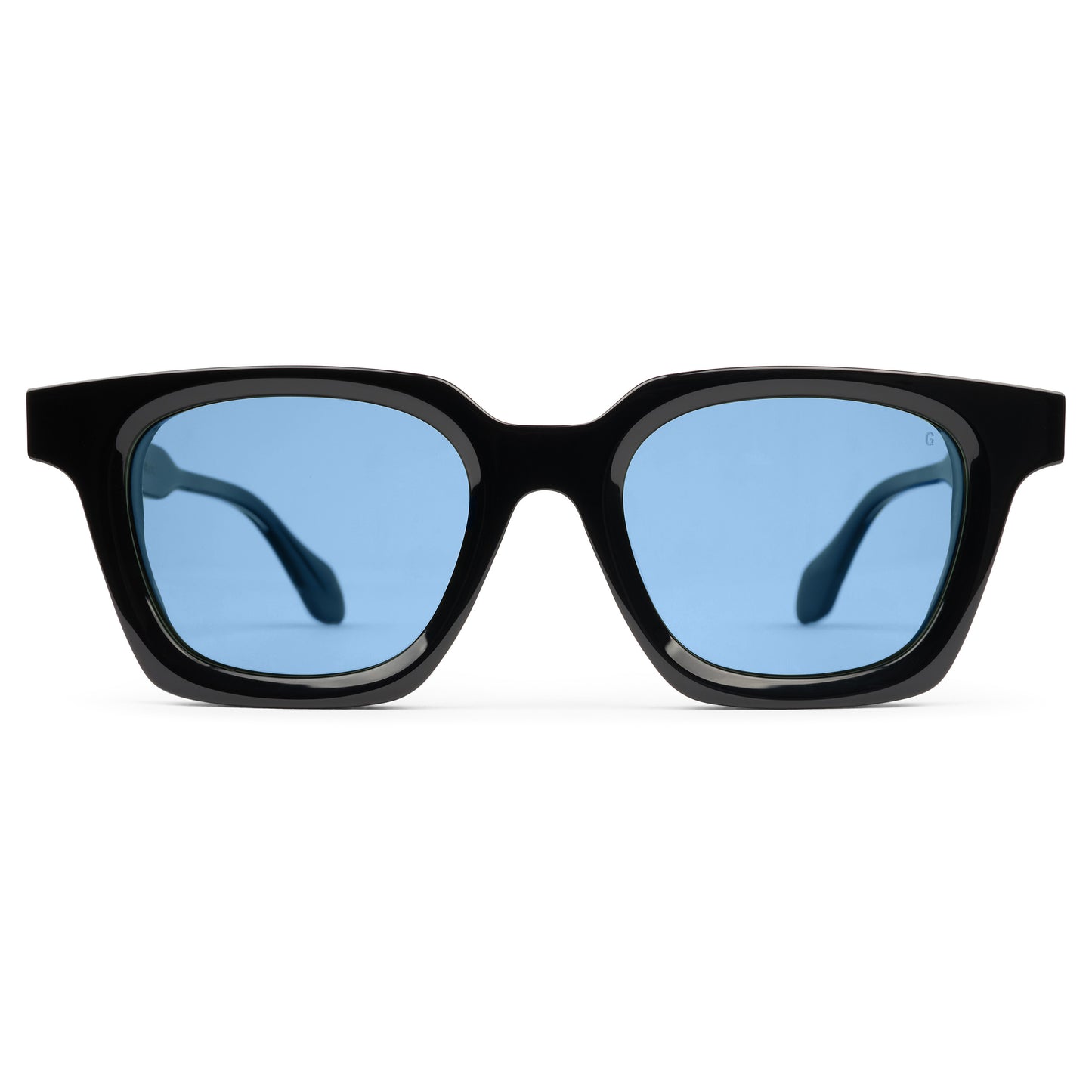 LUNA SUNGLASSES - BLACK / ARCTIC BLUE