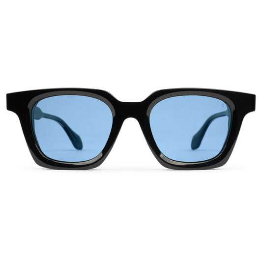 LUNA SUNGLASSES - BLACK / ARCTIC BLUE