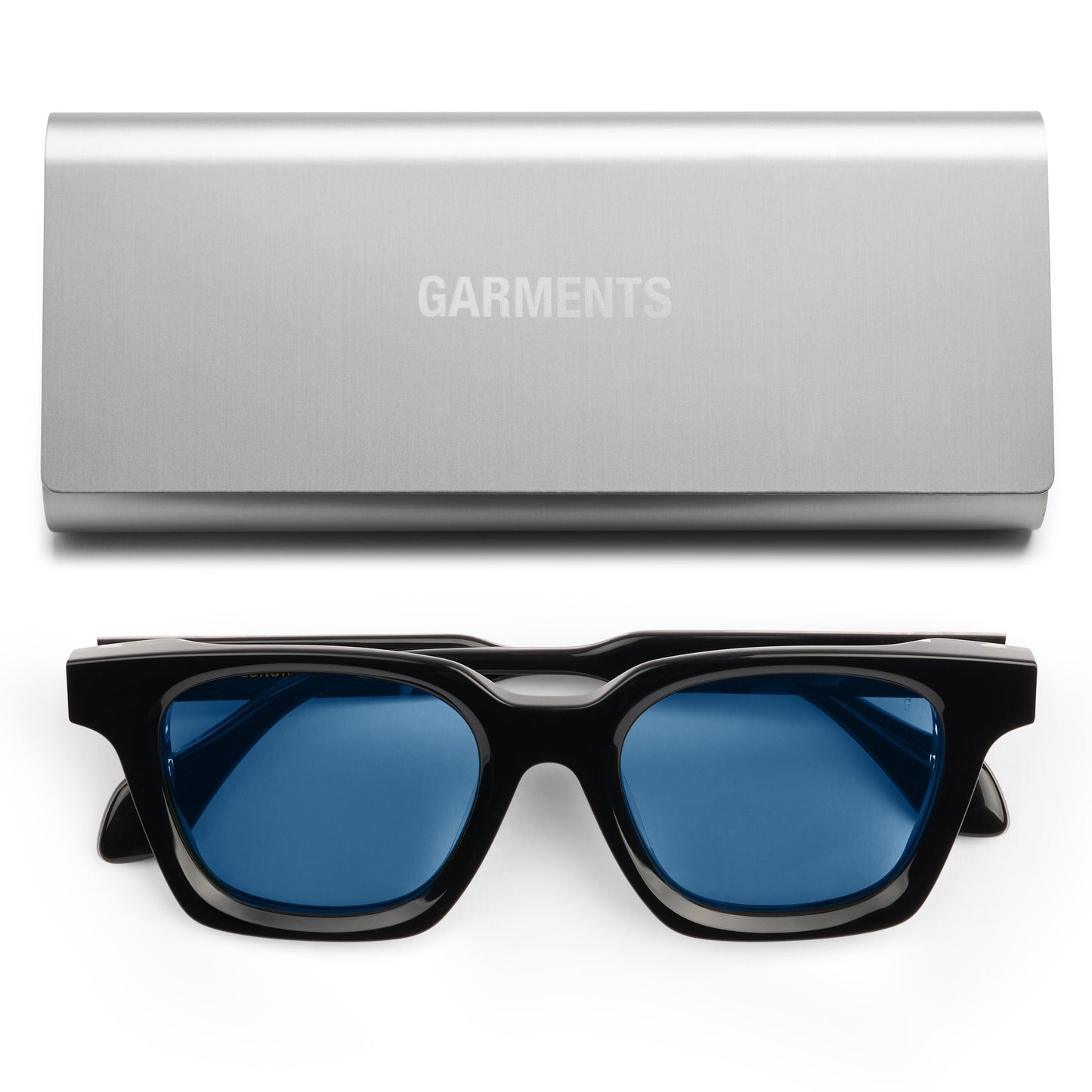 LUNA SUNGLASSES - BLACK / ARCTIC BLUE