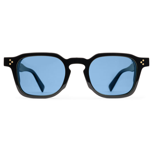LEROY SUNGLASSES - BLACK / ARCTIC BLUE
