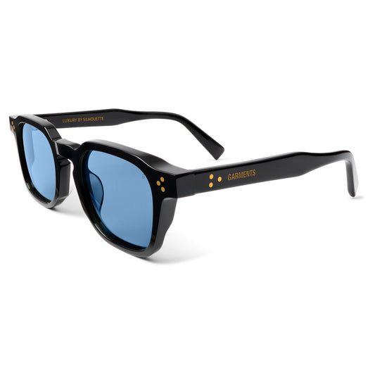 LEROY SUNGLASSES - BLACK / ARCTIC BLUE