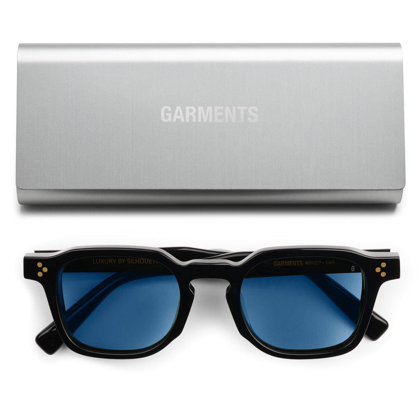LEROY SUNGLASSES - BLACK / ARCTIC BLUE