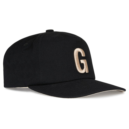 GARMENTS CAP - BLACK / CREAM WHITE