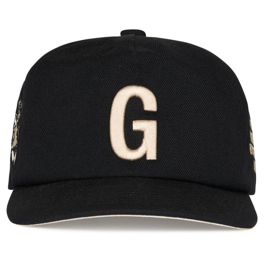 ANGEL CAP - BLACK / CREAM WHITE