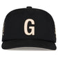 ANGEL CAP - BLACK / CREAM WHITE