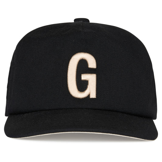 GARMENTS CAP - BLACK / CREAM WHITE